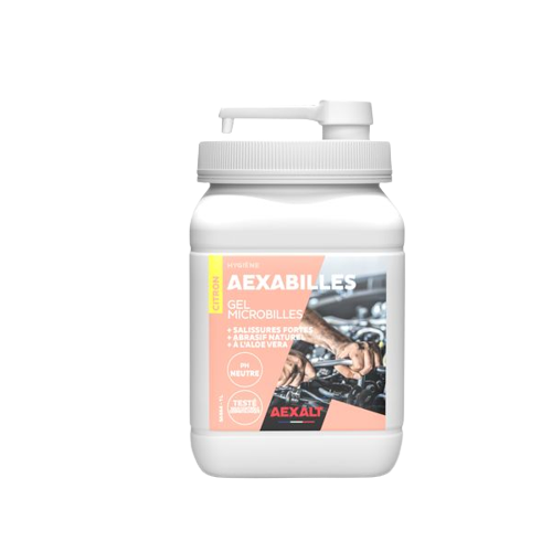 AEXABILLES GEL CITRON  PET - 1 LITRE + POMPE